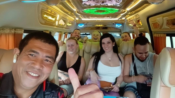 Travel van service throughout Thailand